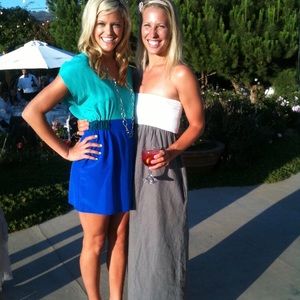 MYNE Ashley Ann Blue Dress